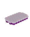Silicone, Ice Tray With Lid, Beehive Pattern, Matt : Finish, Multicolor