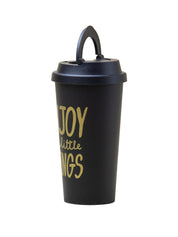 Sipper Tumbler 400ml - Black - MARKET 99