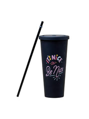 Sipper Tumbler 650ml - Black - MARKET 99