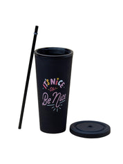 Sipper Tumbler 650ml - Black - MARKET 99