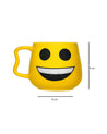 'Smileys Face Emoji' Tea & Coffee Mug in Ceramic ( 530mL, Microwave Safe) - MARKET 99