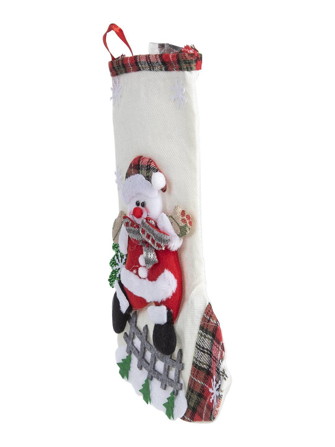 Snowman - Christmas Hanging Stocking - MARKET 99