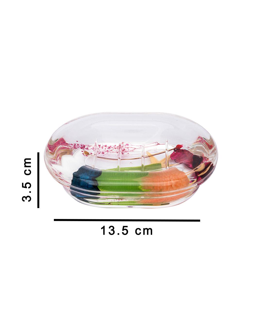 Soap Dish, Multicolour, Plastic - MARKET 99