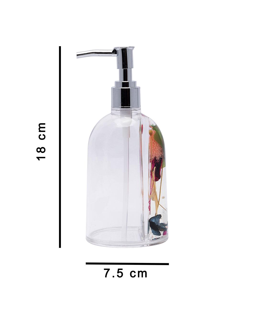 Soap Dispenser, Multicolour, Plastic, 250 mL - MARKET 99