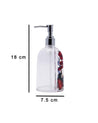 Soap Dispenser, Red, Plastic, 250 mL - MARKET 99