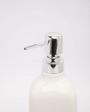 Soap Dispenser, Reusable & Refillable, White, Ceramic, 450 mL - MARKET 99