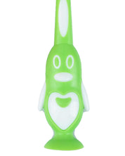 Soft Bristles Kid Toothbrush with Doll Toy, Green, Plastic - MARKET 99