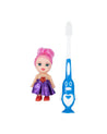 Soft Bristles Toothbrush with Baby Toy for Kids, Blue, Plastic - MARKET 99