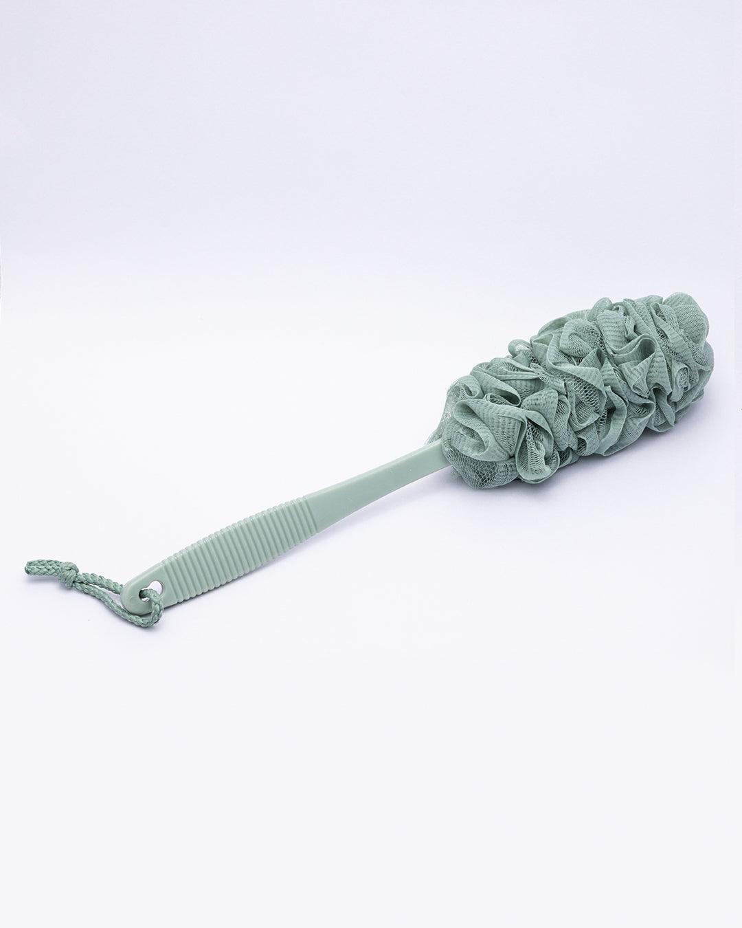 Soft Loofah, Sponge, for Scrubbing & Exfoliating, Green, Plastic - MARKET 99