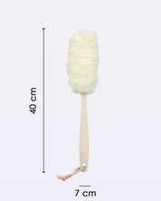 Soft Loofah, Sponge, for Scrubbing & Exfoliating, White, Plastic - MARKET 99