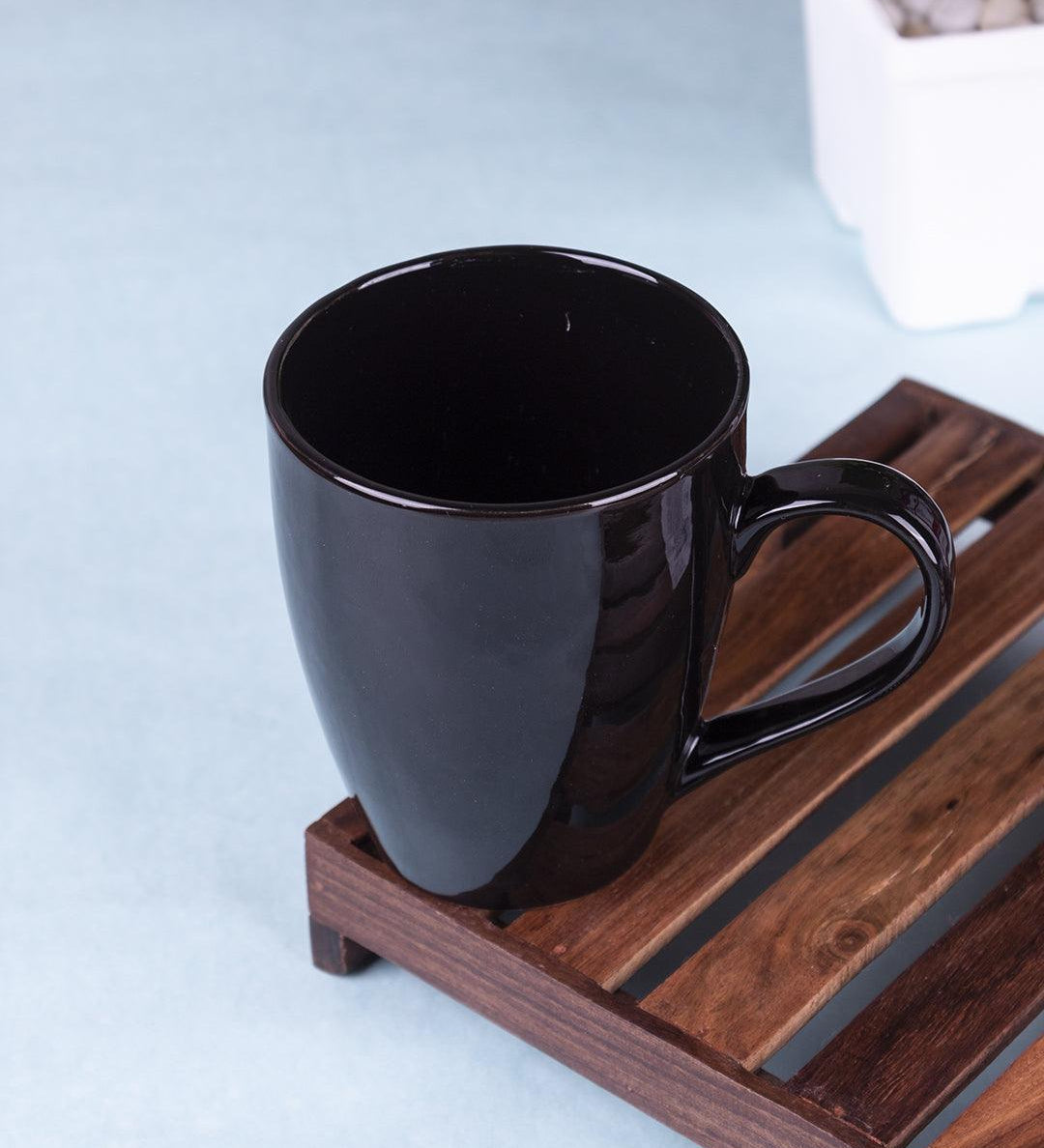 Solid Blue Ceramic Mug (Matte Finish, 330 mL) - MARKET 99
