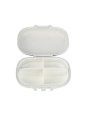 Solid Grey Plastic Pill Box