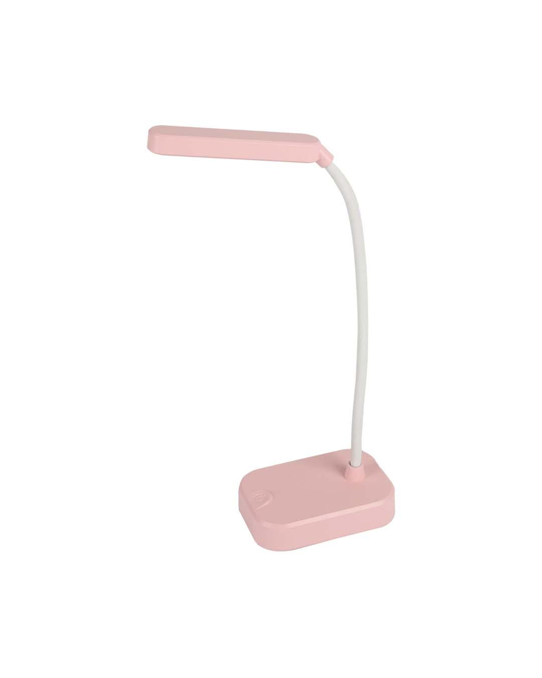 Solid Kids Study Lamp, Pink, Plastic & Iron - MARKET 99