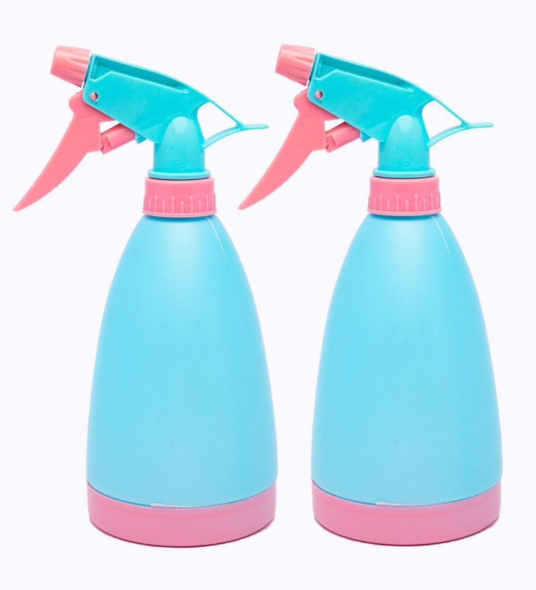 Spray Bottle, Blue, Plastic, Set of 2, 500 mL - MARKET 99