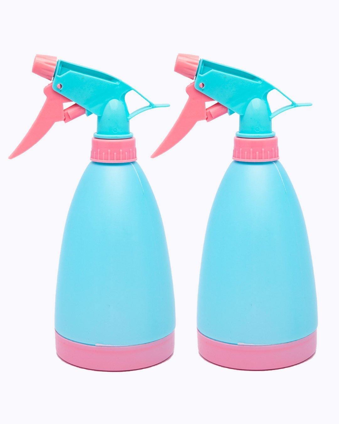 Spray Bottle, Blue, Plastic, Set of 2, 500 mL - MARKET 99