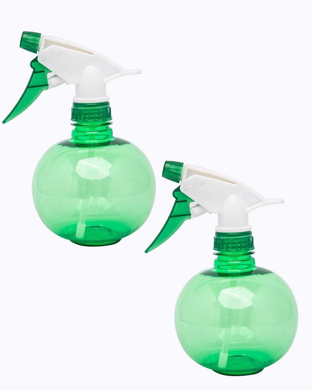 Spray Bottle, Green, Plastic, Set of 2, 450 mL - MARKET 99