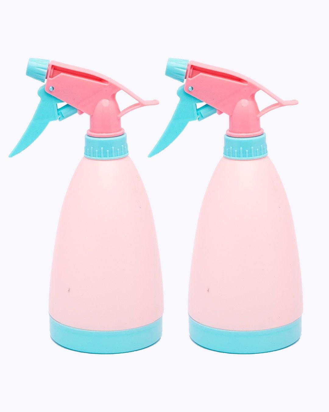 Spray Bottle, Pink, Plastic, Set of 2, 500 mL - MARKET 99