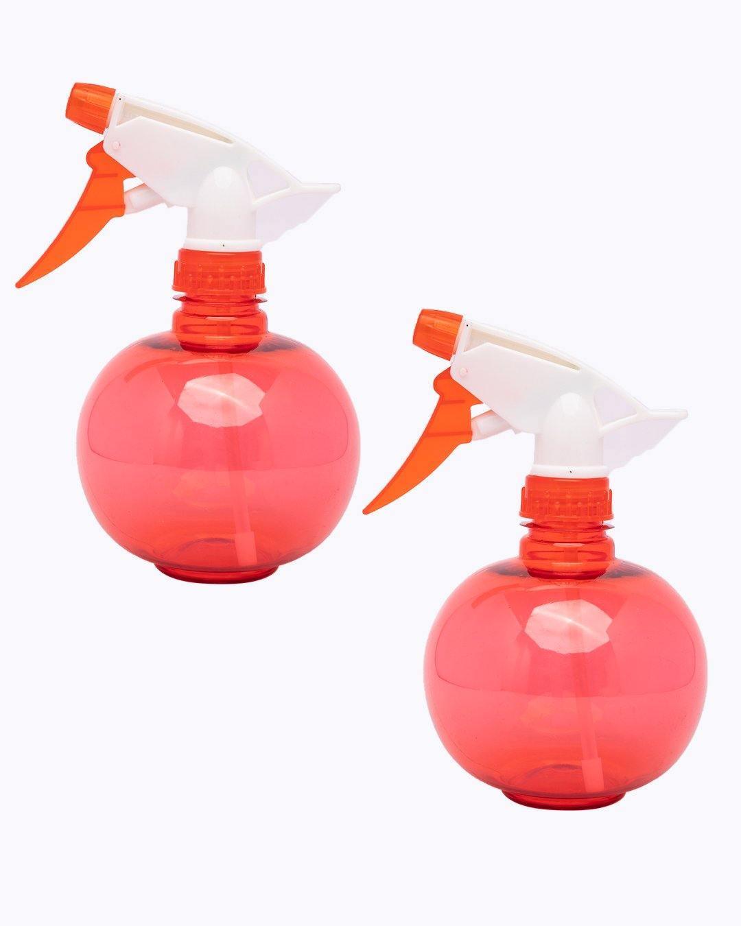 Spray Bottle, Red, Plastic, Set of 2, 450 mL - MARKET 99