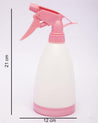 Spray Bottle, White, Plastic, Set of 2, 500 mL - MARKET 99
