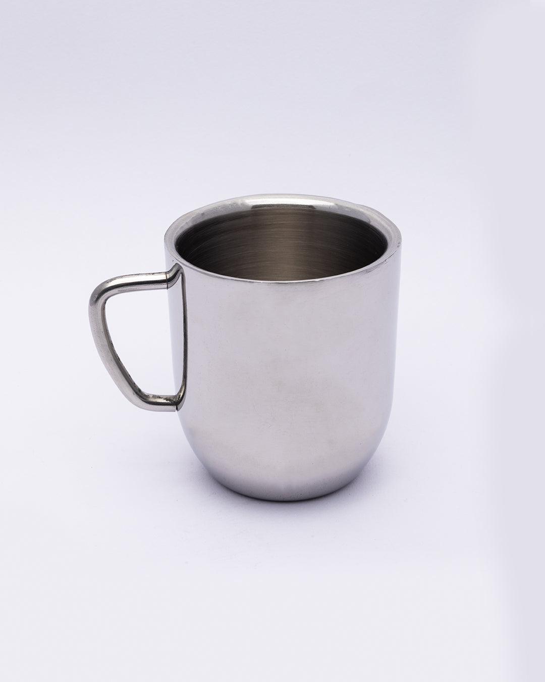 stainless steel mugs tea and coffee mugs silver stainless steel set of 2 mug 2 29021082845354