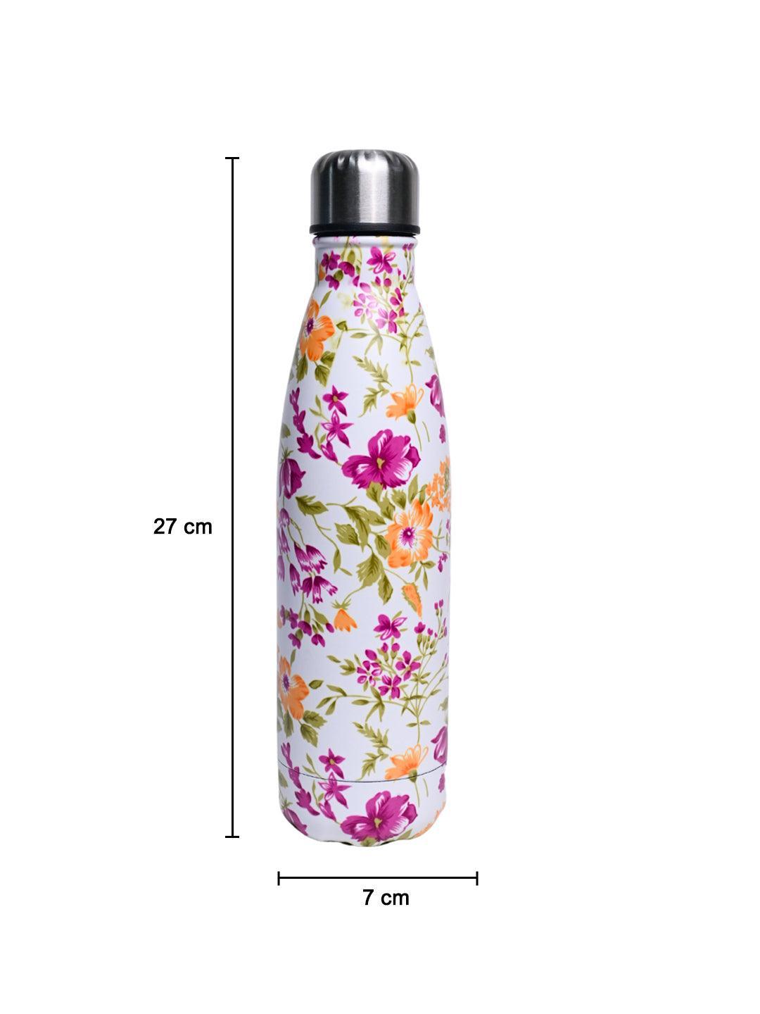 Stainless Steel Water Bottle - 500ml, Multicolor - MARKET 99