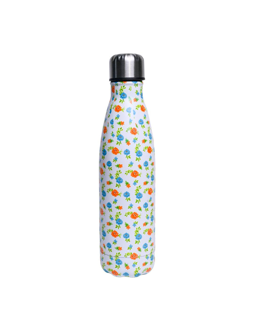 Stainless Steel Water Bottle - 500ml, Multicolour - MARKET 99