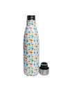 Stainless Steel Water Bottle - 500ml, Multicolour - MARKET 99