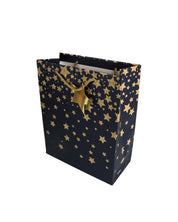 Starry Gift Bag, Large, Navy Blue, Paper, Set of 3 - MARKET 99