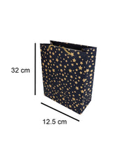 Starry Gift Bag, Medium, Navy Blue, Paper, Set of 3 - MARKET 99