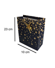 Starry Gift Bag, Small, Navy Blue, Paper, Set of 3 - MARKET 99