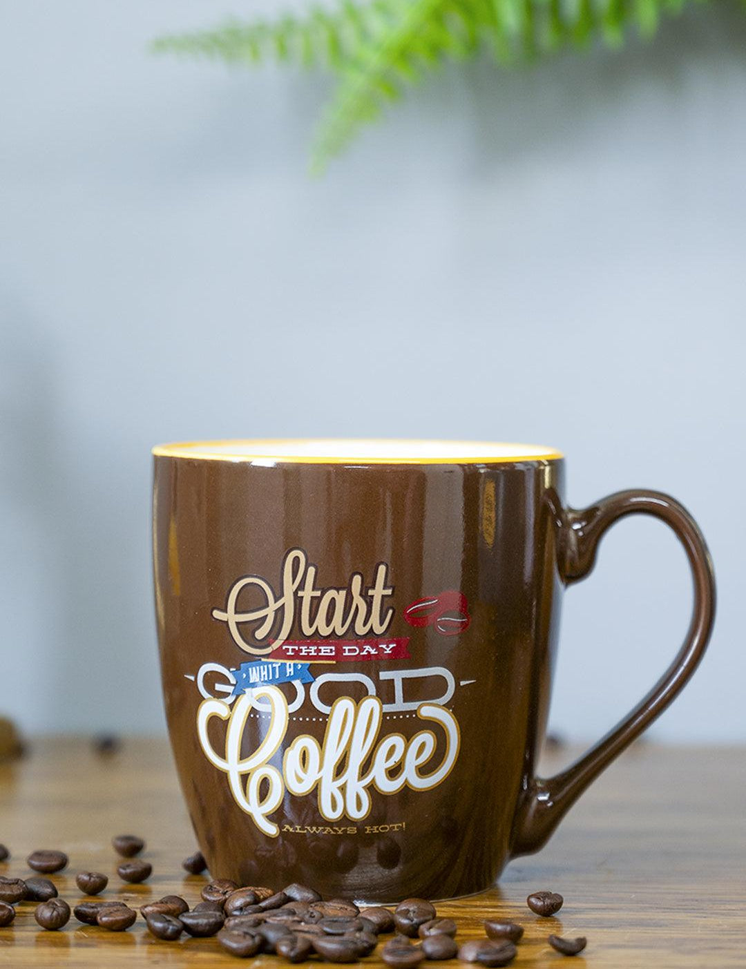 Start Every Day With Good Coffee' Mug - MARKET 99