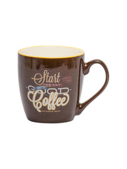 Start Every Day With Good Coffee' Mug - MARKET 99