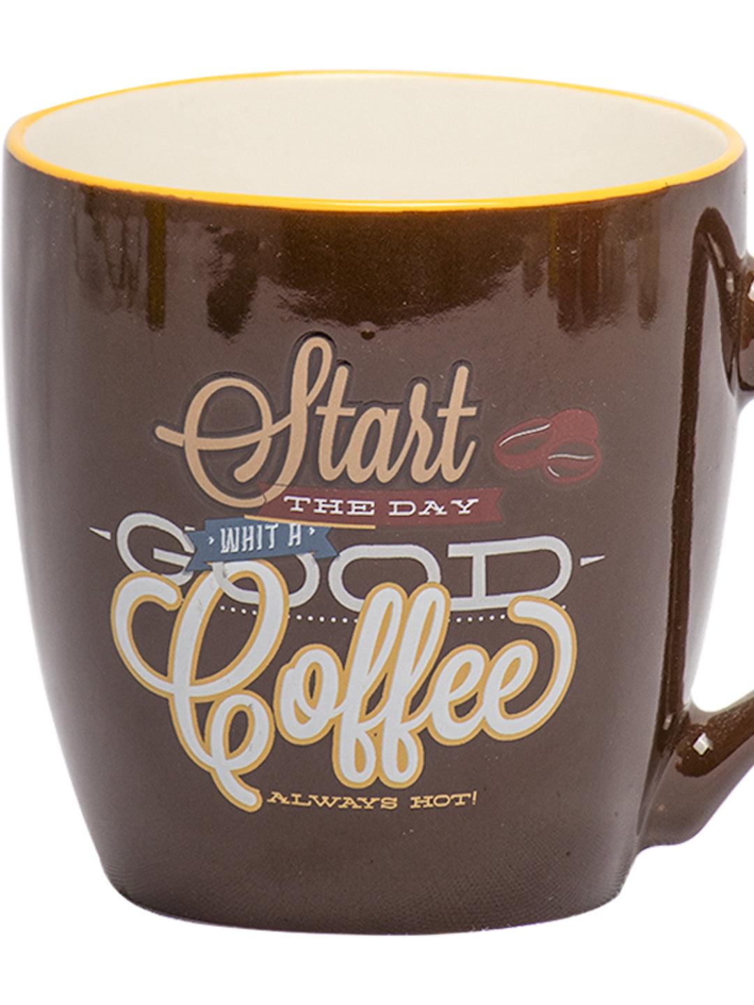 Start Every Day With Good Coffee' Mug - MARKET 99