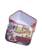 Storage Box, for Home & Kitchen, Finest Chocolates, Pink, Tin, Set of 3 - MARKET 99