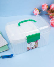 Storage Box, Transparent, Plastic - MARKET 99