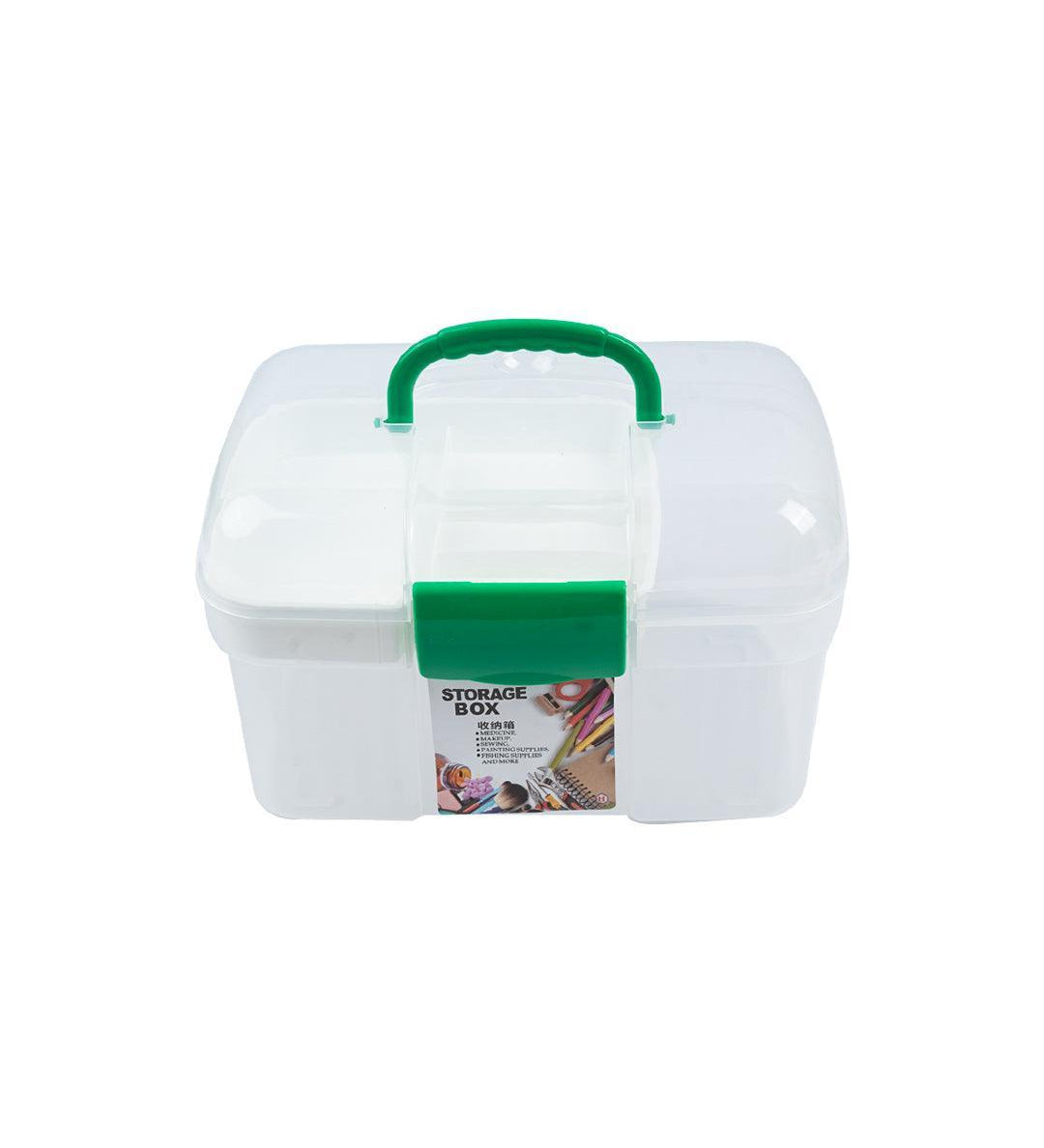 Storage Box, Transparent, Plastic - MARKET 99