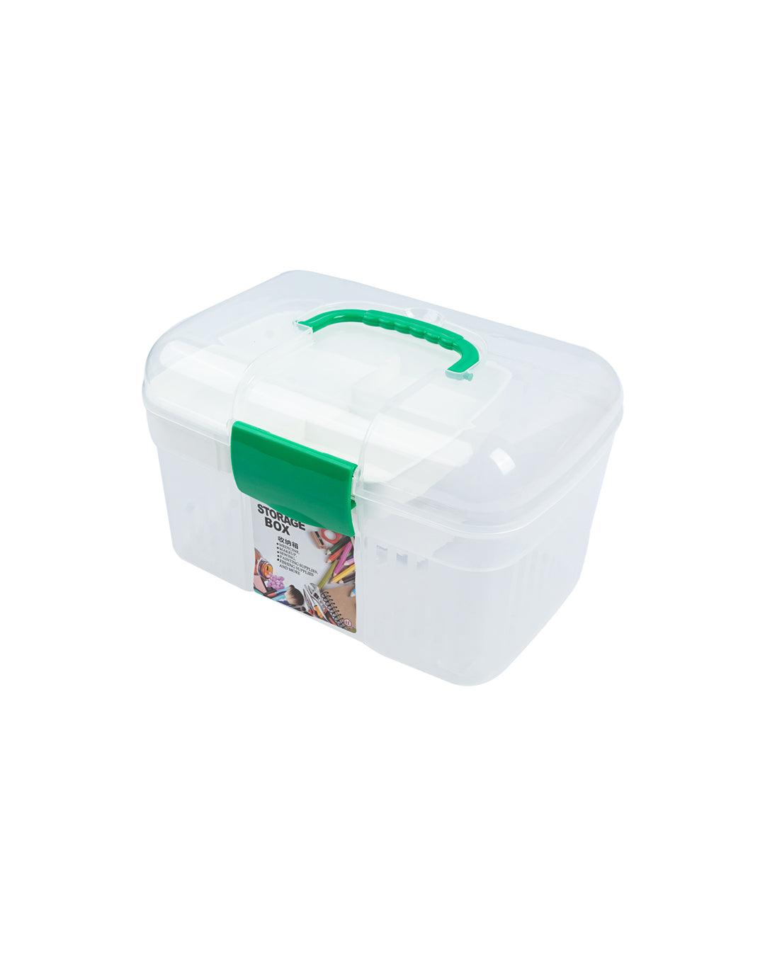 Storage Box, Transparent, Plastic - MARKET 99