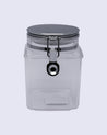Storage Jar, for Kitchen & Home, Transparent, Plastic, 1.2 Litre - MARKET 99
