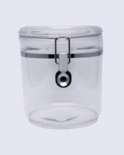 Storage Jar, for Kitchen & Home, Transparent, Plastic, 1.3 Litre - MARKET 99