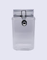 Storage Jar, for Kitchen & Home, Transparent, Plastic, 1.7 Litre - MARKET 99
