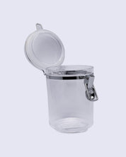 Storage Jar, for Kitchen & Home, Transparent, Plastic, 790 mL - MARKET 99