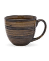 Studio Pottery Cup, Brown, Ceramic, 380 mL - MARKET 99