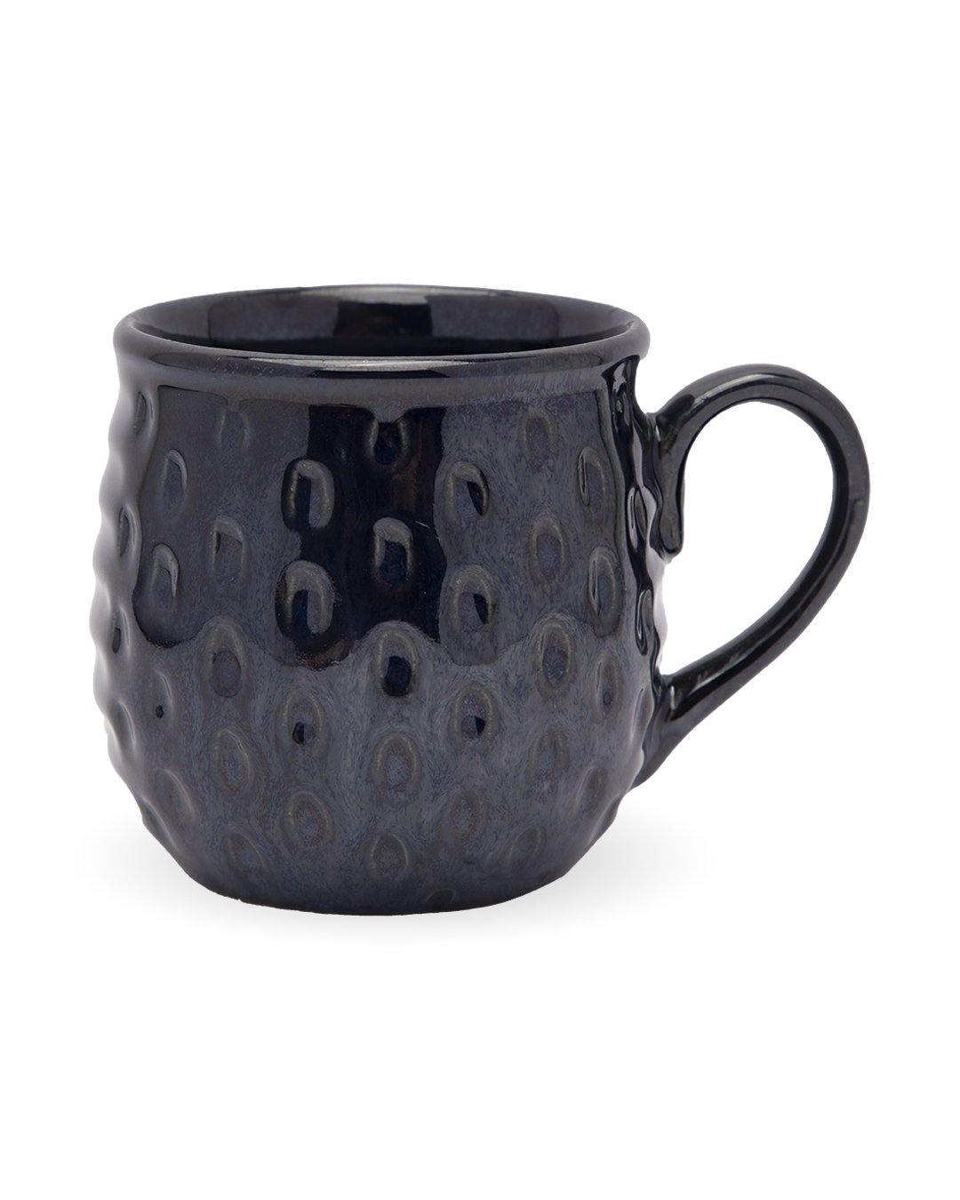 Studio Pottery Mug, Antique Blue, Ceramic, 250 mL - MARKET 99