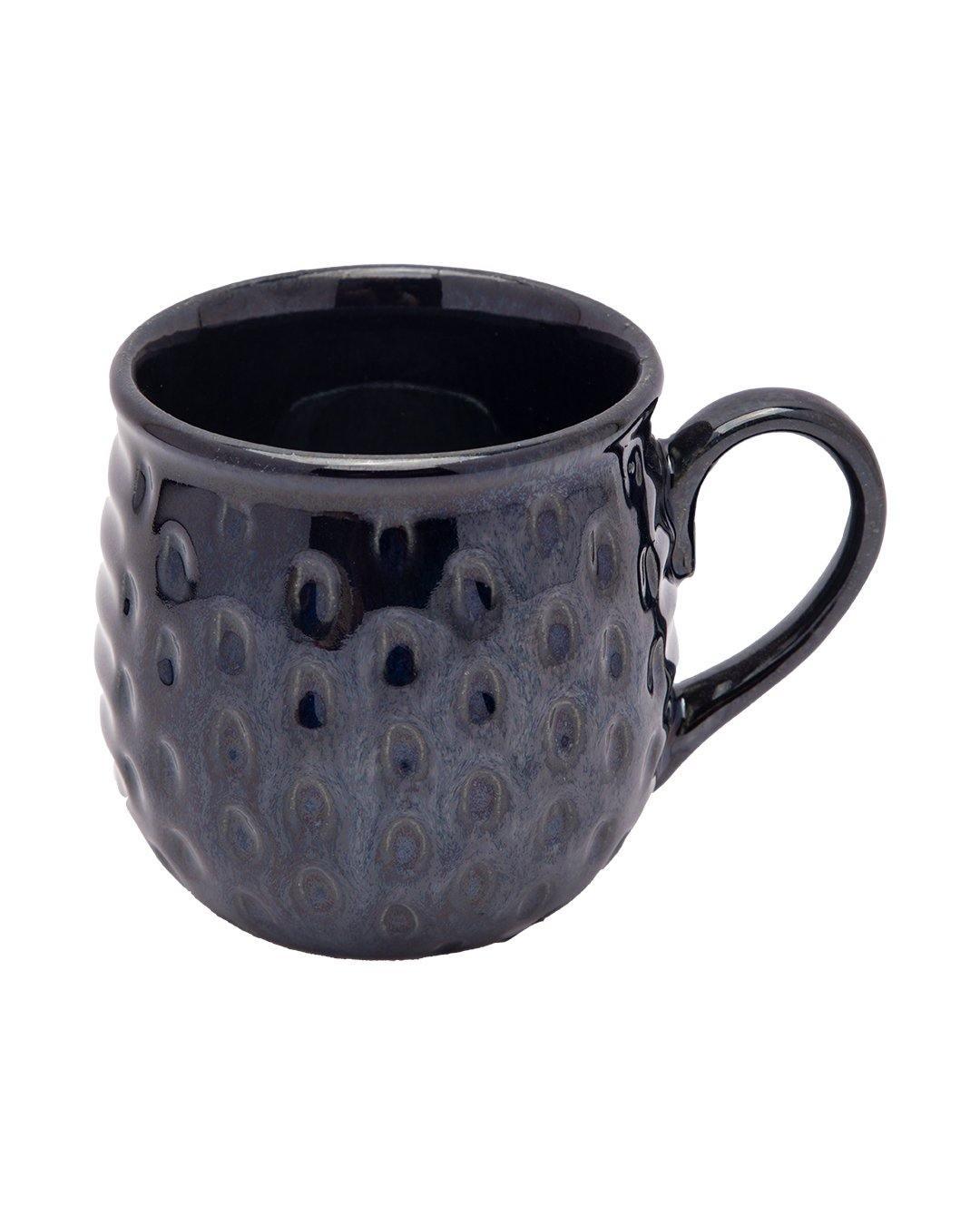 Studio Pottery Mug, Antique Blue, Ceramic, 250 mL - MARKET 99