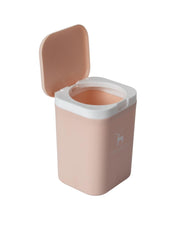 Stylish Babypink Dust Bin With Lid