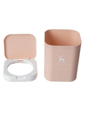 Stylish Babypink Dust Bin With Lid