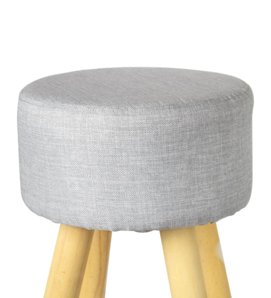 Stylish Beige Foot Stool - MARKET 99