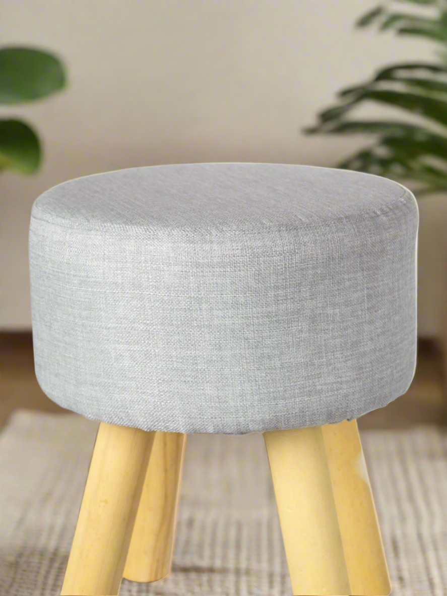 Stylish Beige Foot Stool