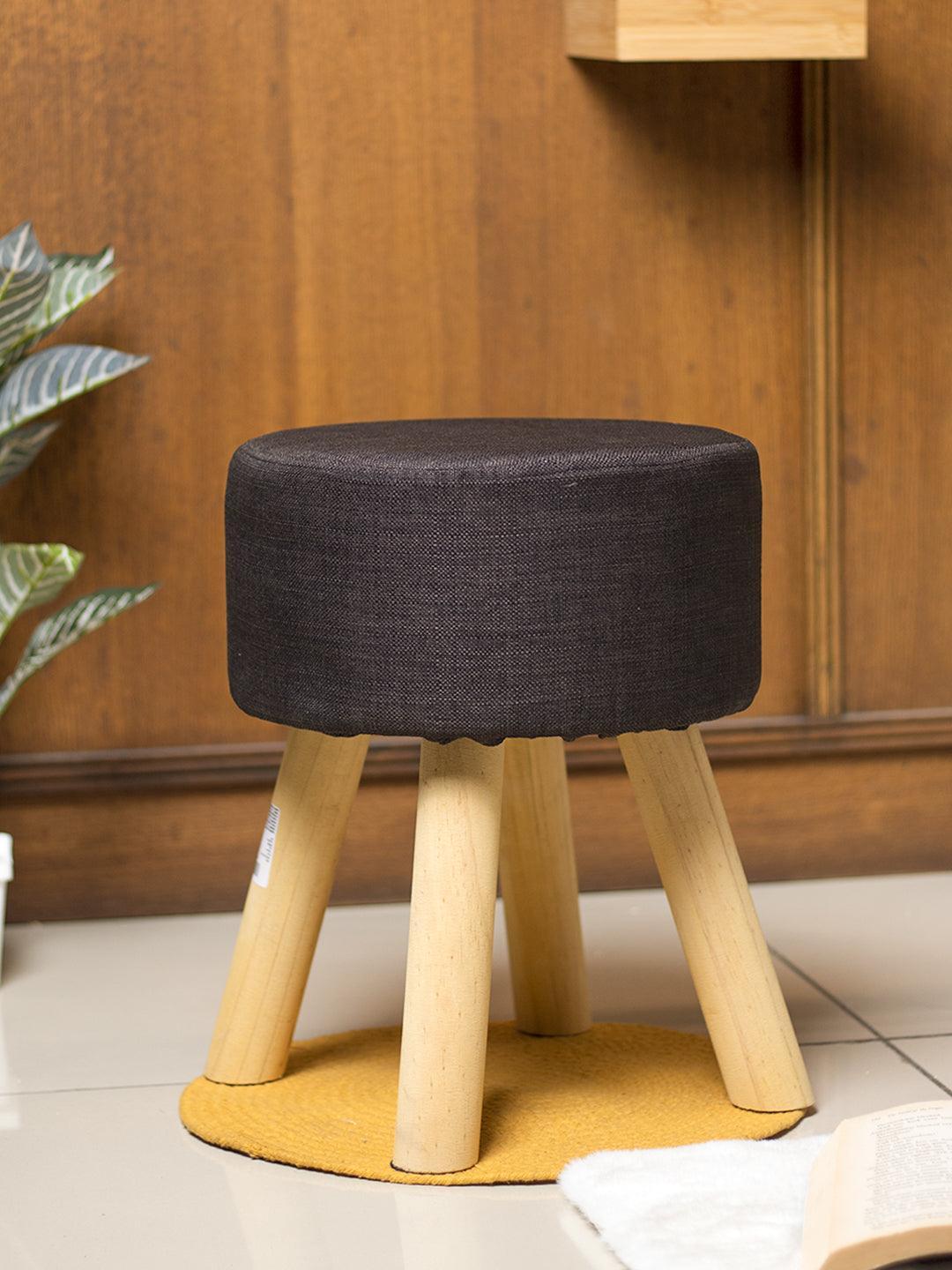 Stylish Black Seating Stool | Foot Rest | Footstool | Sofa Stool – MARKET99