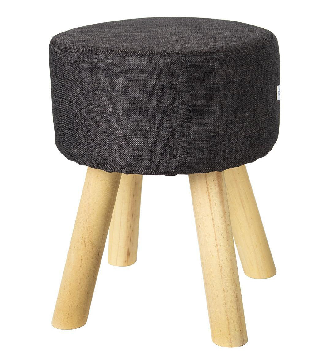 Stylish Black Seating Stool - MARKET 99